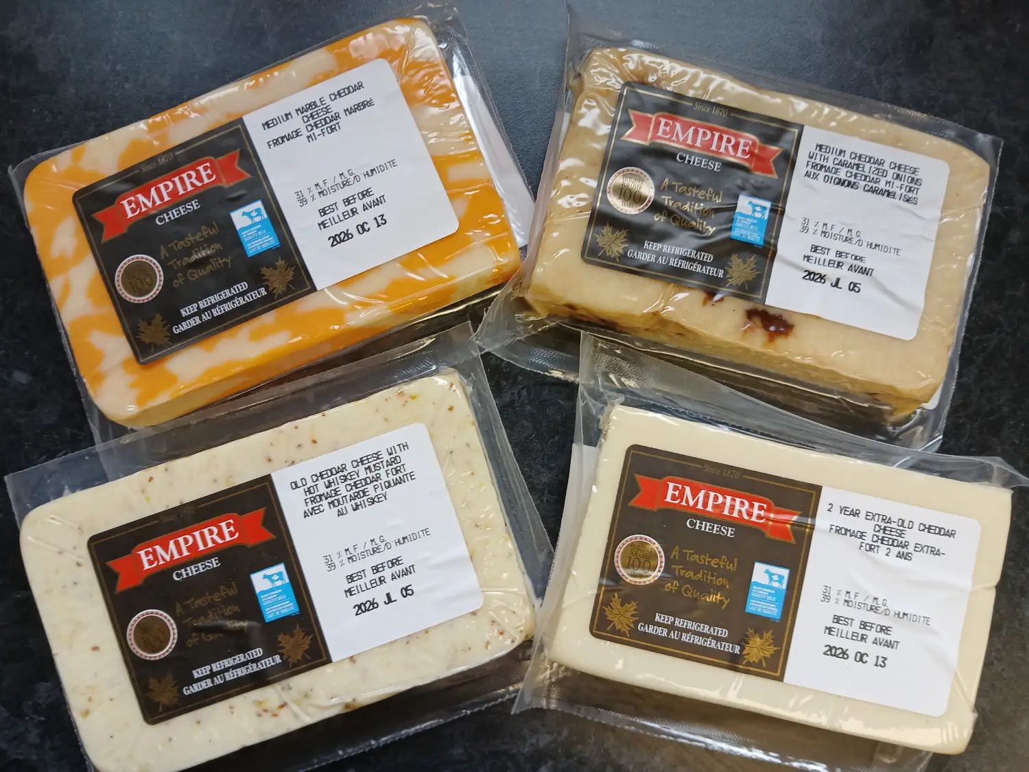 Empire Offers a Wide Variety of Cheeses